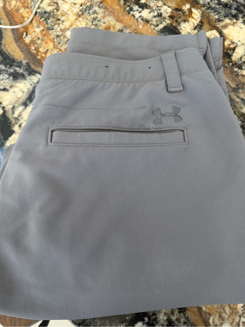 Under Armour Gray Men's Tech Golf Chino Pants